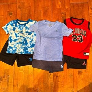 Boys 4t matching set lot